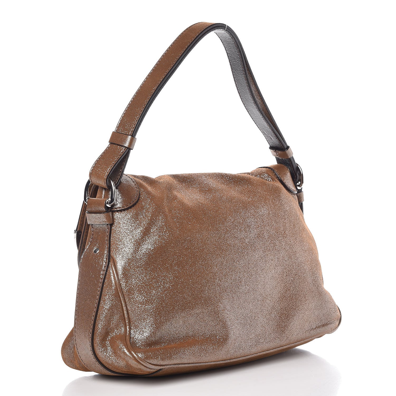 Celine Metallic Calfskin Daydream Shoulder Bag Bronze 3 of 9
