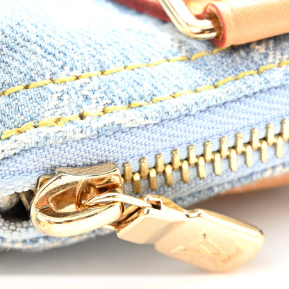 Louis Vuitton Monogram Denim Nano Speedy Sky Blue 11 of 13