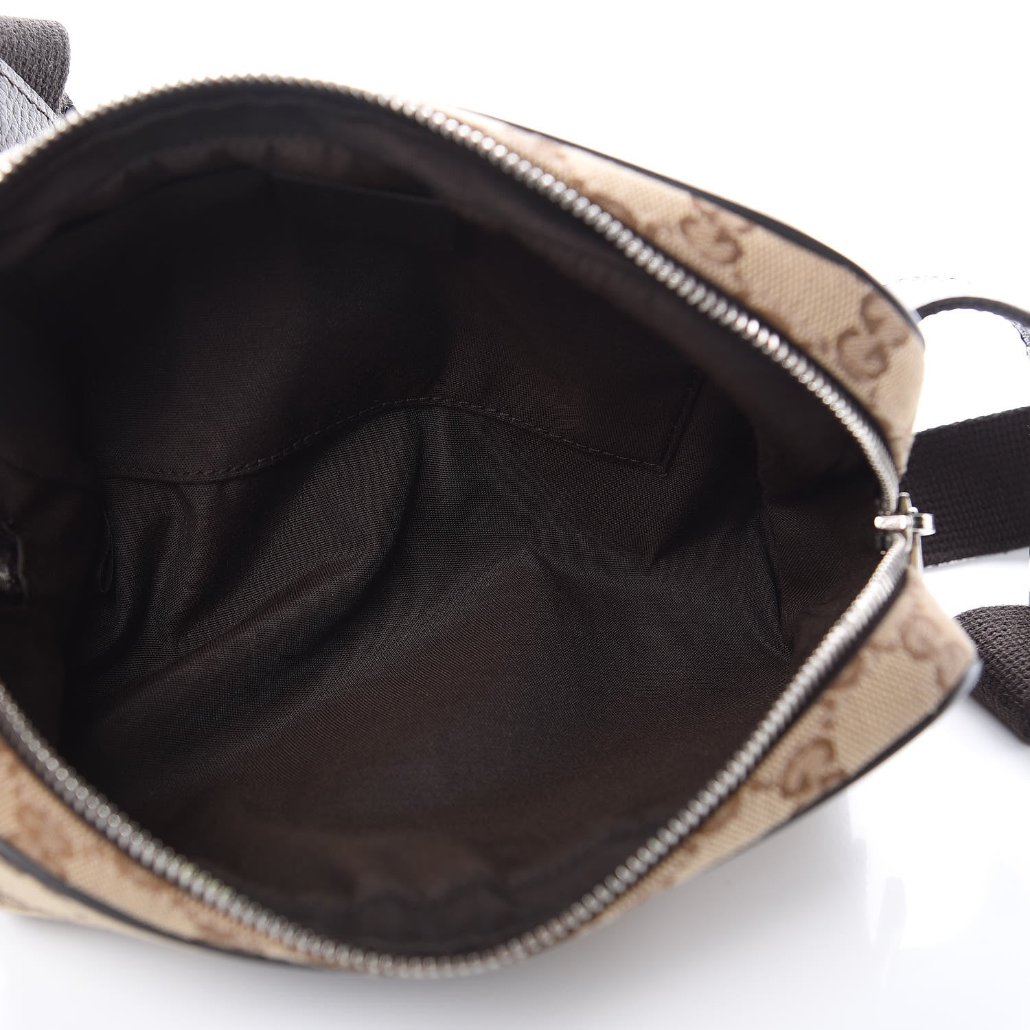 Gucci Monogram Belt Bag Dark Brown 5 of 9
