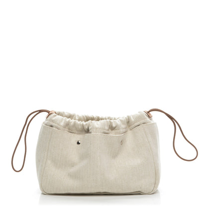 Hermes Canvas Barenia Fourbi 25 MM Pouch Naturel Fauve 1 of 9