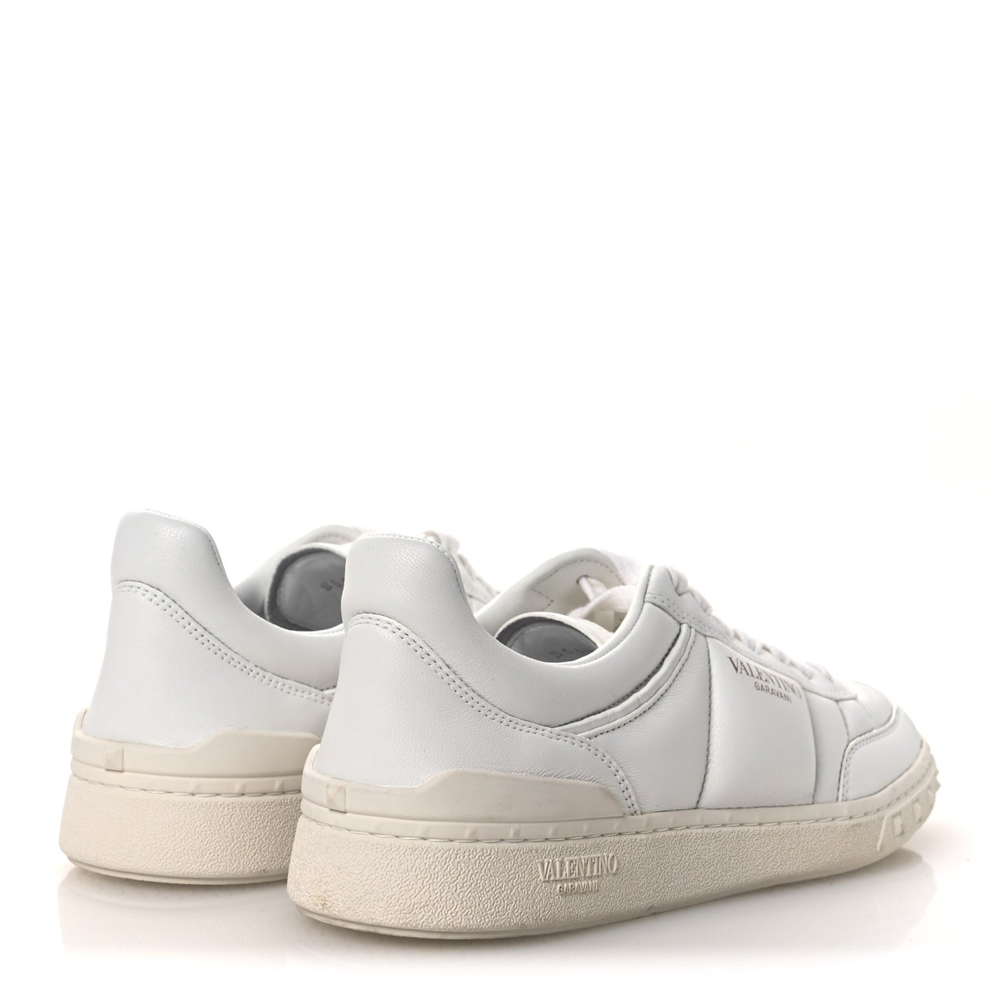 Calfskin Upvillage Sneakers 37 White