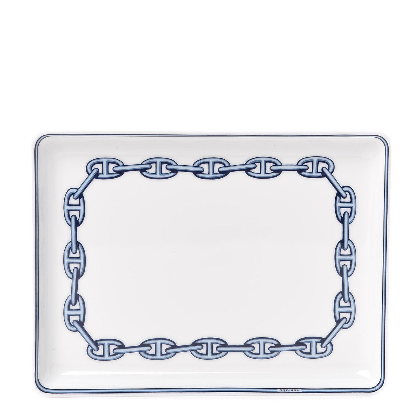 Porcelain Chaine d'Ancre Sushi Plate