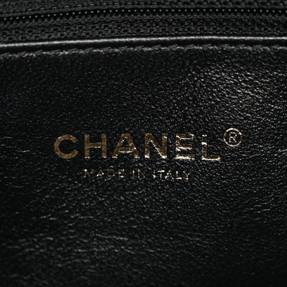 Chanel Caviar Lizard Quilted Small Coco Handle Flap Black 6 of 11