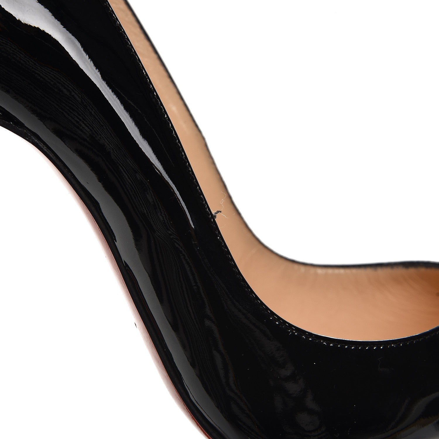 Christian Louboutin Patent Pigalle 120 Pumps 35.5 Black 7 of 9