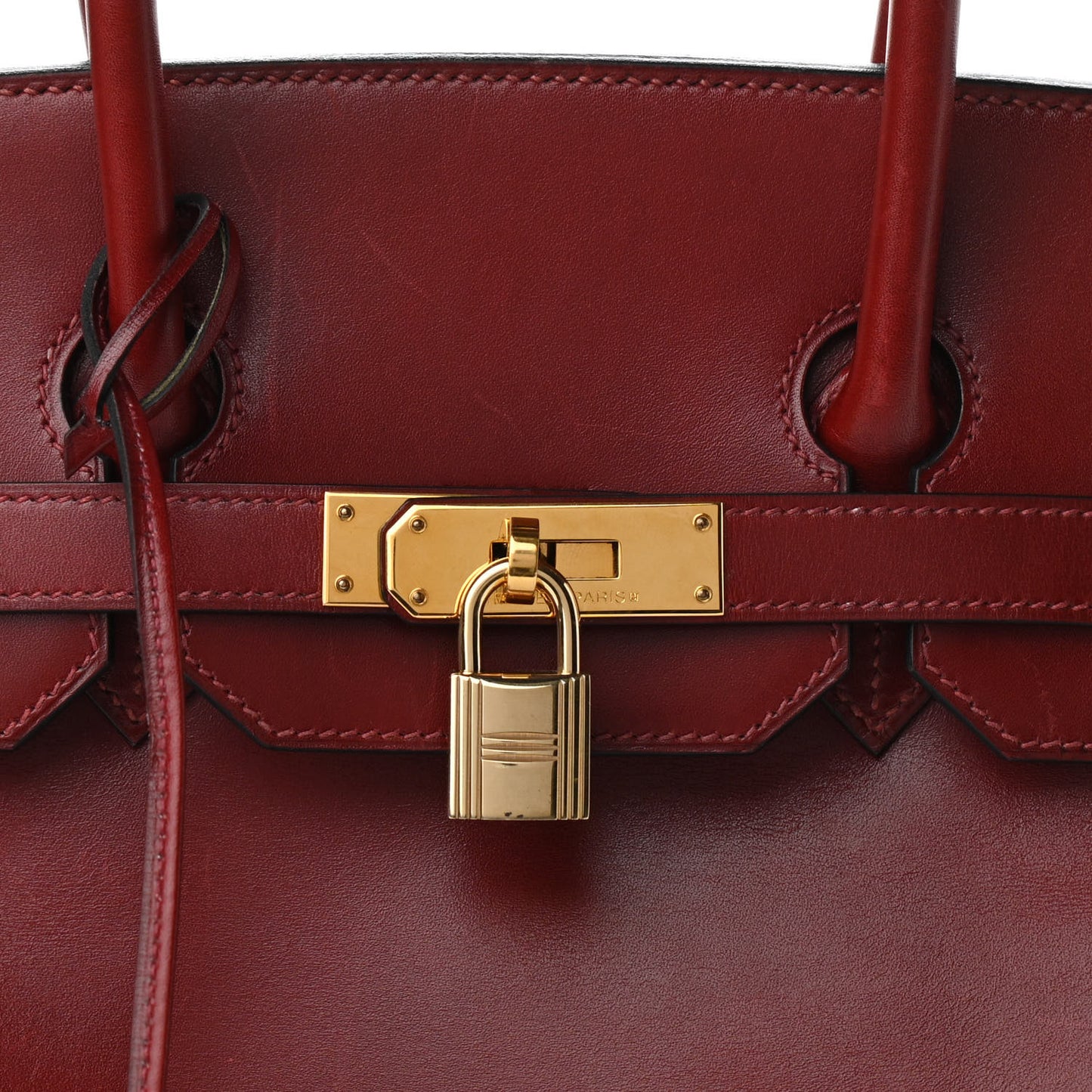 Box Birkin 35 Rouge H