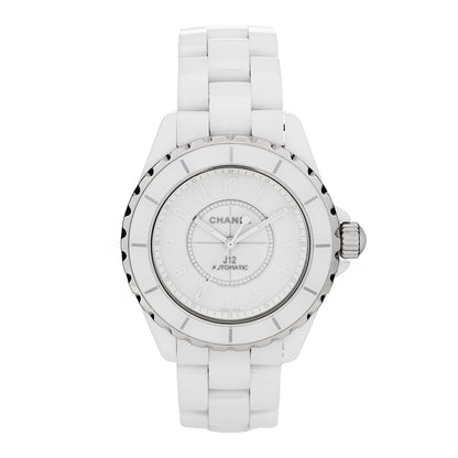 Chanel Stainless Steel Ceramic 38mm J12 Phantom Automatic Watch White 1 of 4