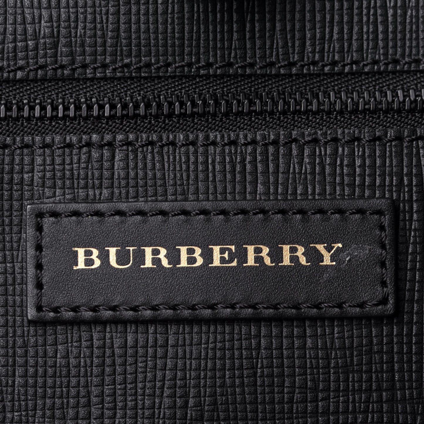 Wool House Check Large Rucksack Backpack Black