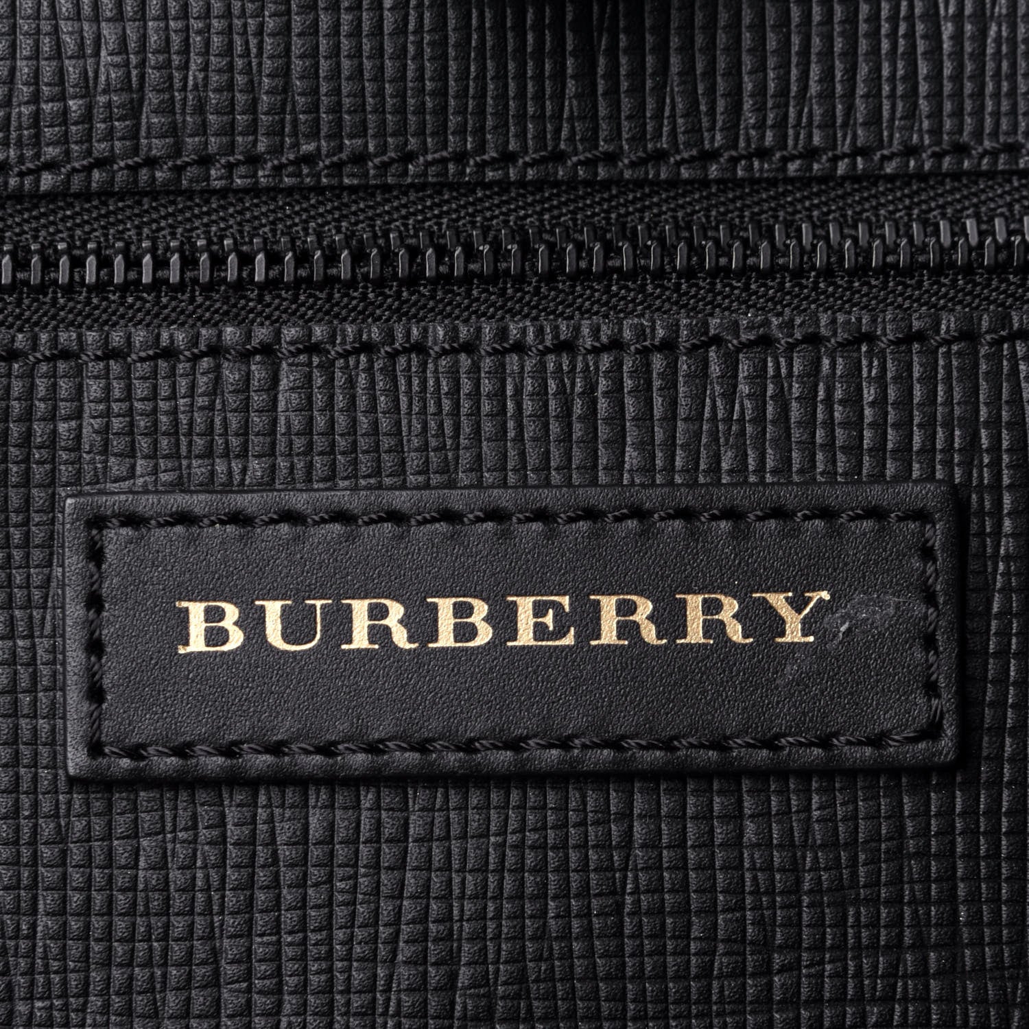 Burberry Wool House Check Large Rucksack Backpack Black 5 of 9