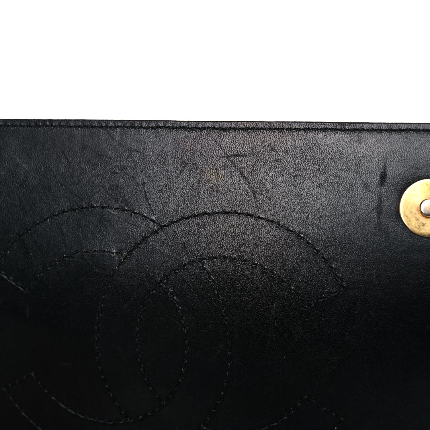 Chanel Lambskin Quilted Small Diamond CC Flap Black 12 of 26