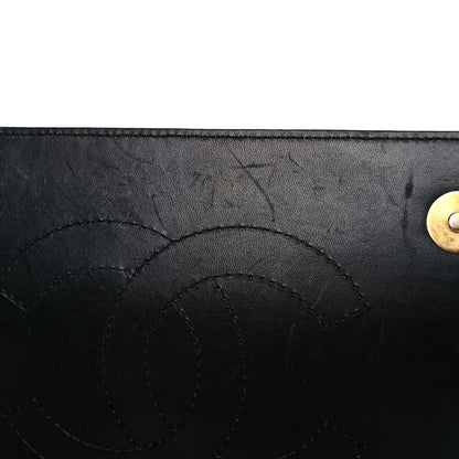 Chanel Lambskin Quilted Small Diamond CC Flap Black 12 of 26