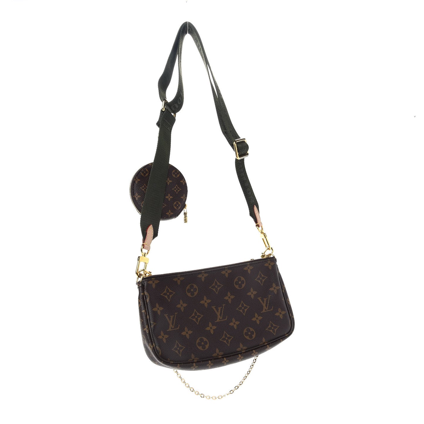 Monogram Multi Pochette Accessories Kaki