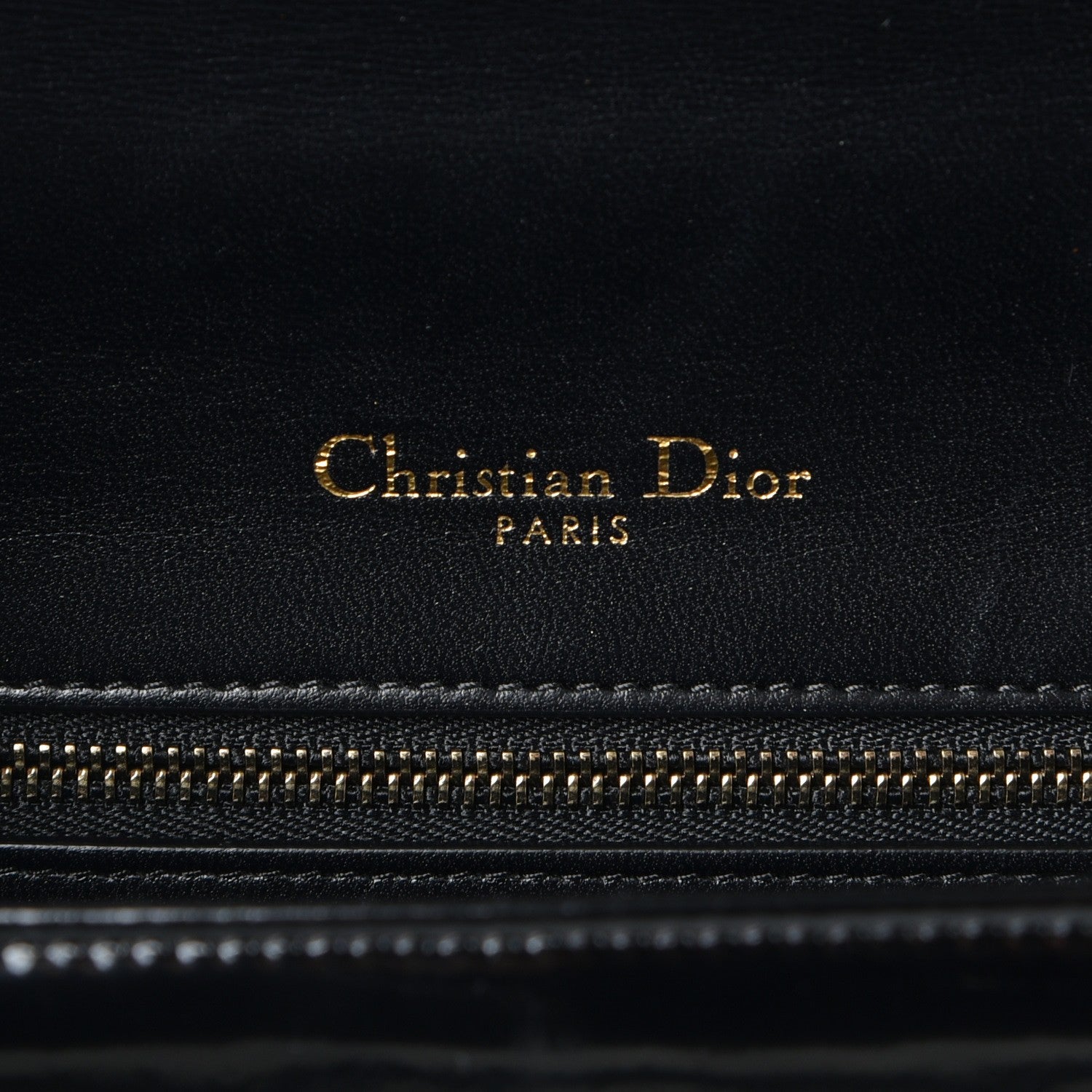 Christian Dior Patent Studded Medium Diorama Flap Bag Black 7 of 8