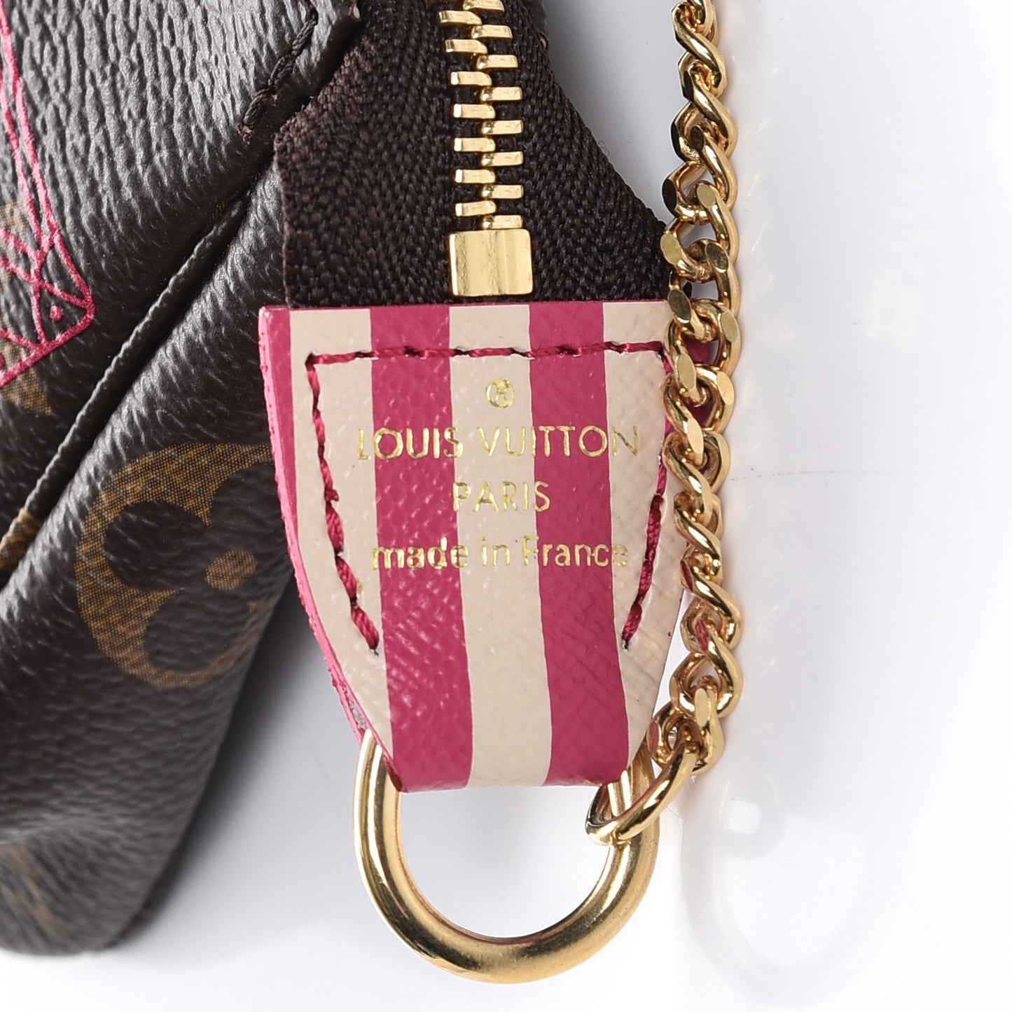 Monogram 2014 Christmas Animation Mini Pochette Accessories