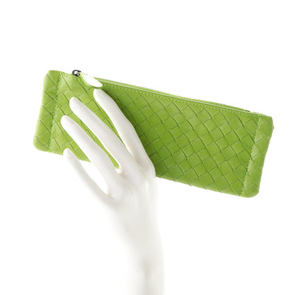 Bottega Veneta Nappa Intrecciato Small Cosmetic Pouch Mela 2 of 8
