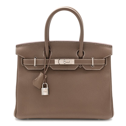 Hermes Togo BIrkin 30 Etoupe 1 of 11