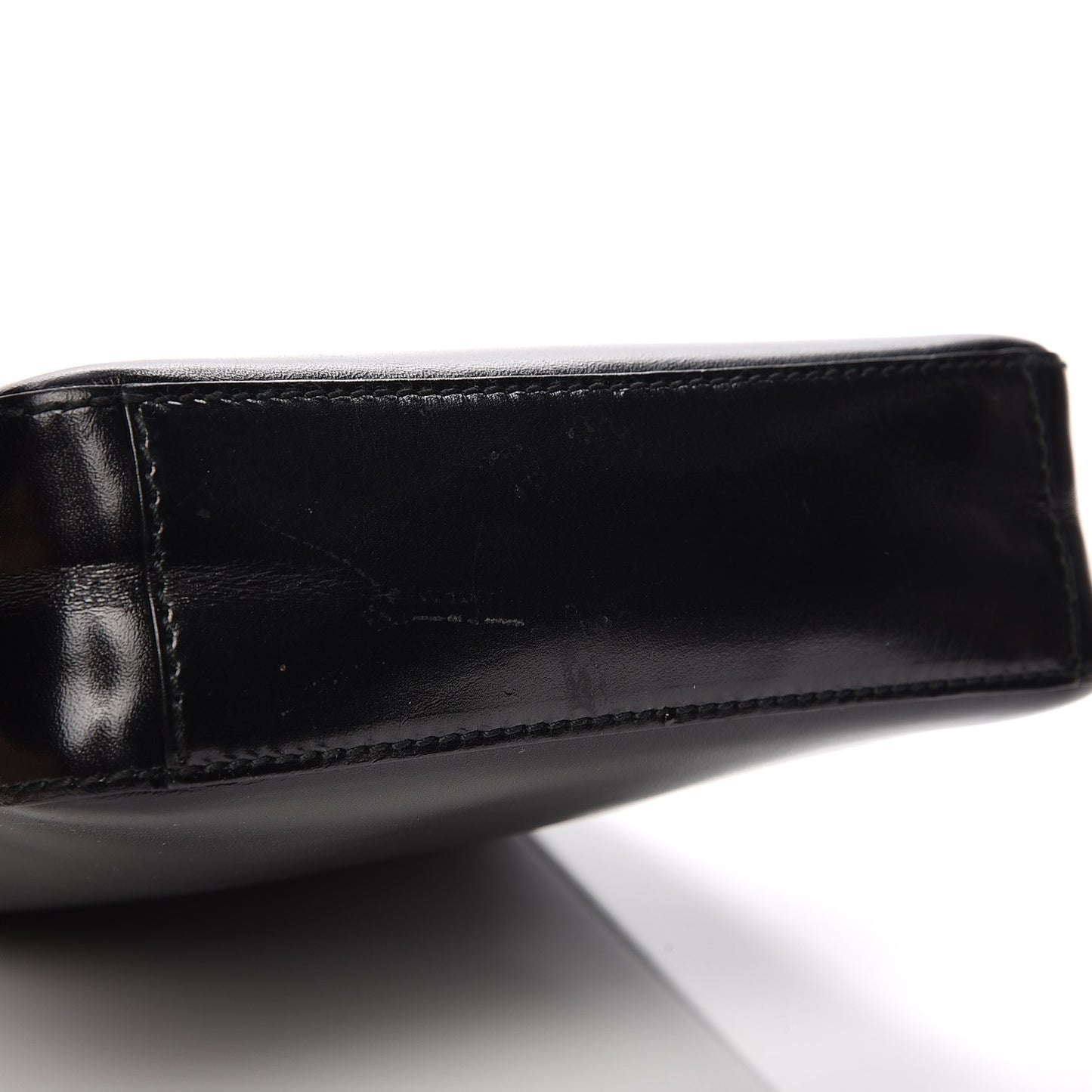 Vitello Box Mini Logo Bag Black