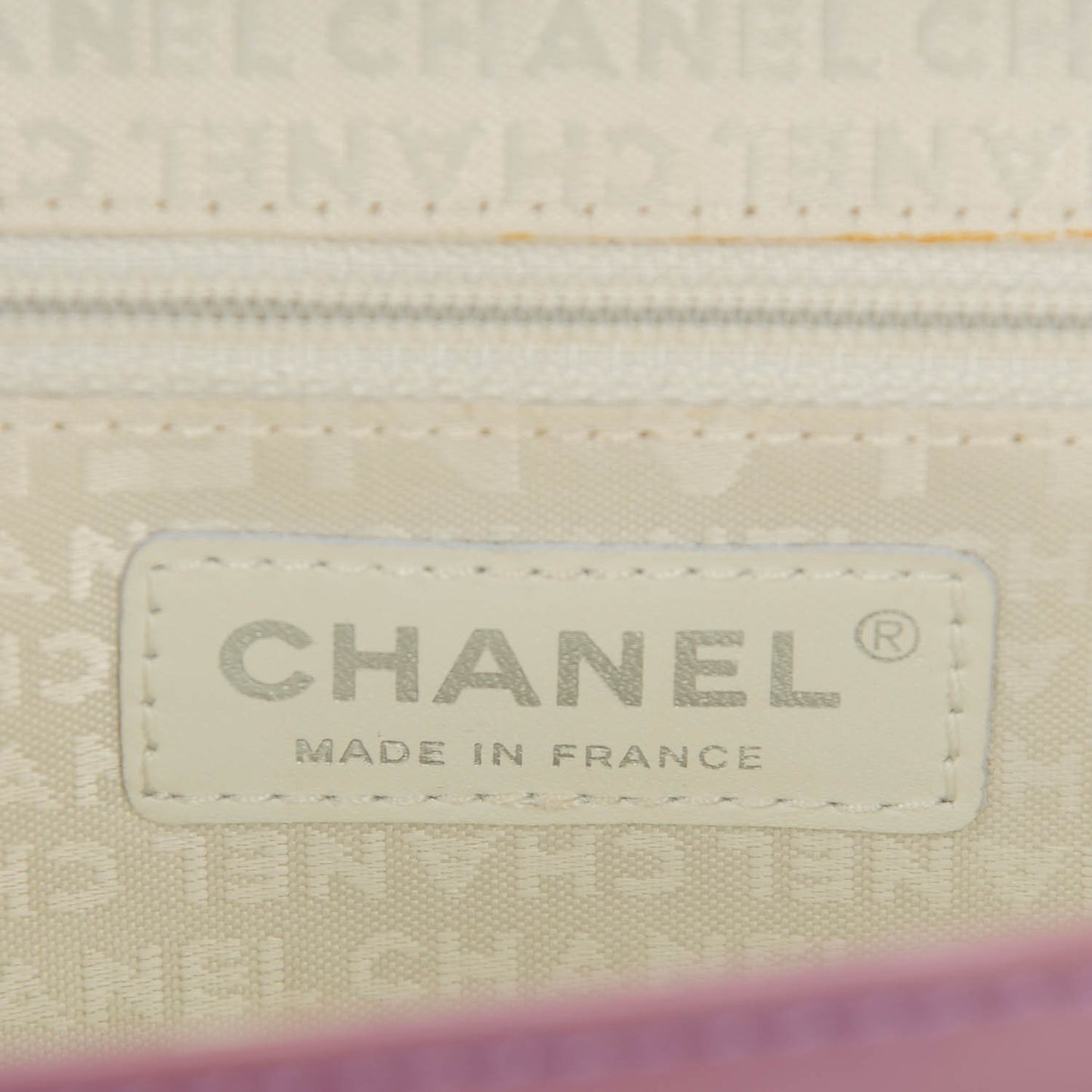 Glazed Calfskin Stitched Accordion Flap Pink