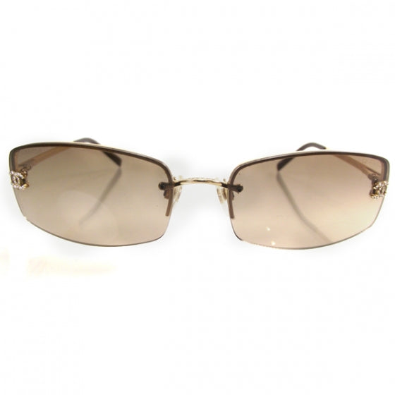 Chanel Crystal CC Sunglasses 4093-B 20401 – FASHIONPHILE