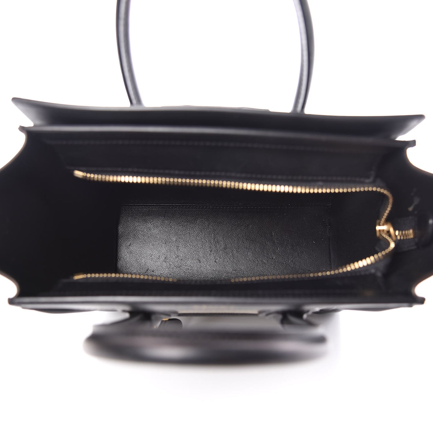 Smooth Drummed Calfskin Nano Tri-Color Luggage Stone