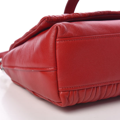 Miu Miu Nappa Matelasse Messenger Fuoco 9 of 11