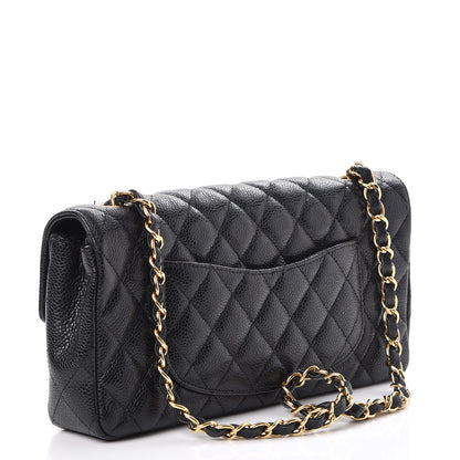 Chanel Caviar Quilted East West Flap Black 3 of 8