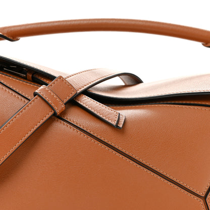 Loewe Calfskin Small Puzzle Bag Tan 8 of 10
