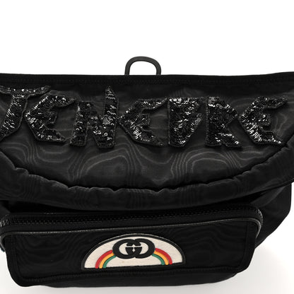 Gucci Nylon Retro Patch Convertible Belt Bag Black 10 of 12
