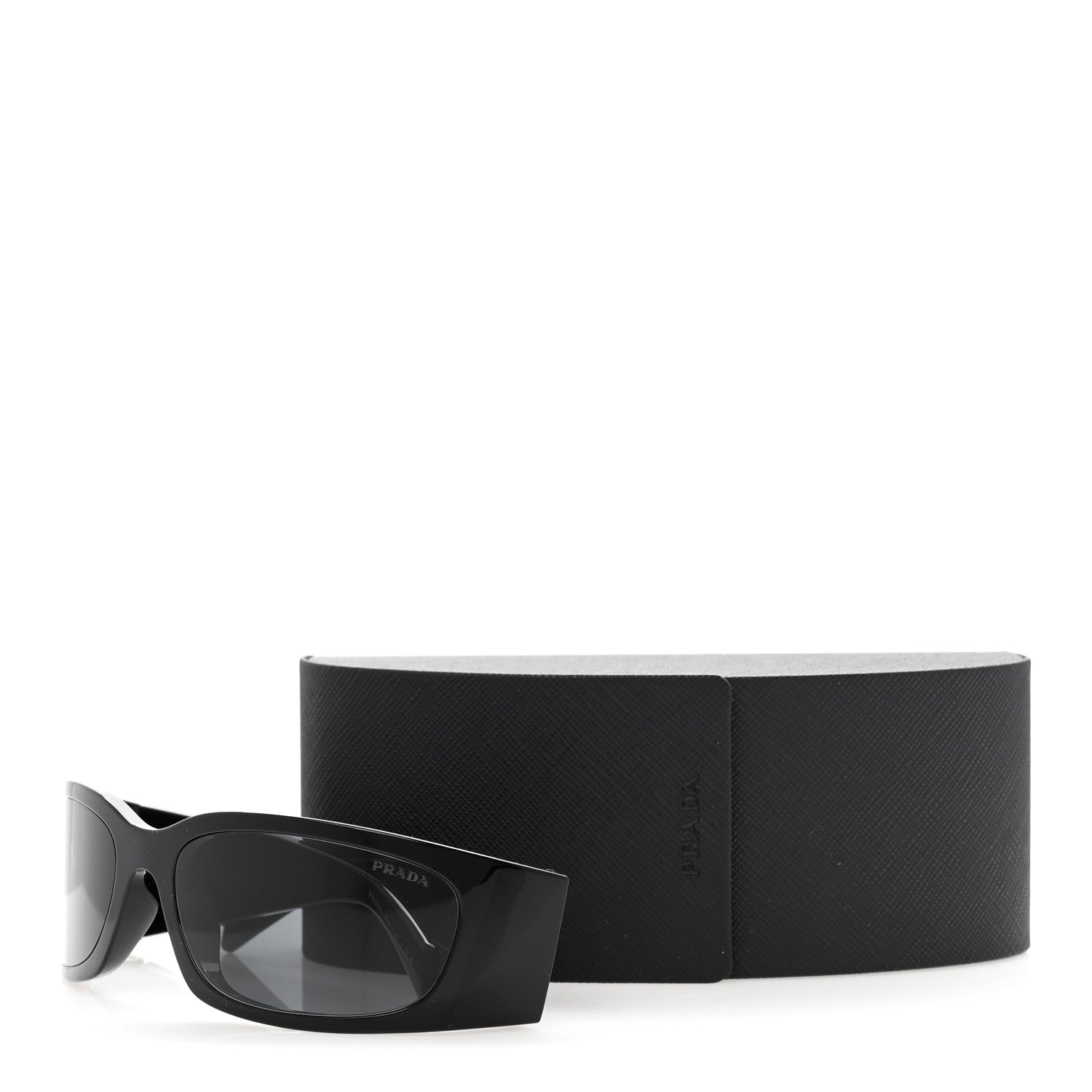 Prada Acetate Symbole Sunglasses SPR A14 Black 8 of 8