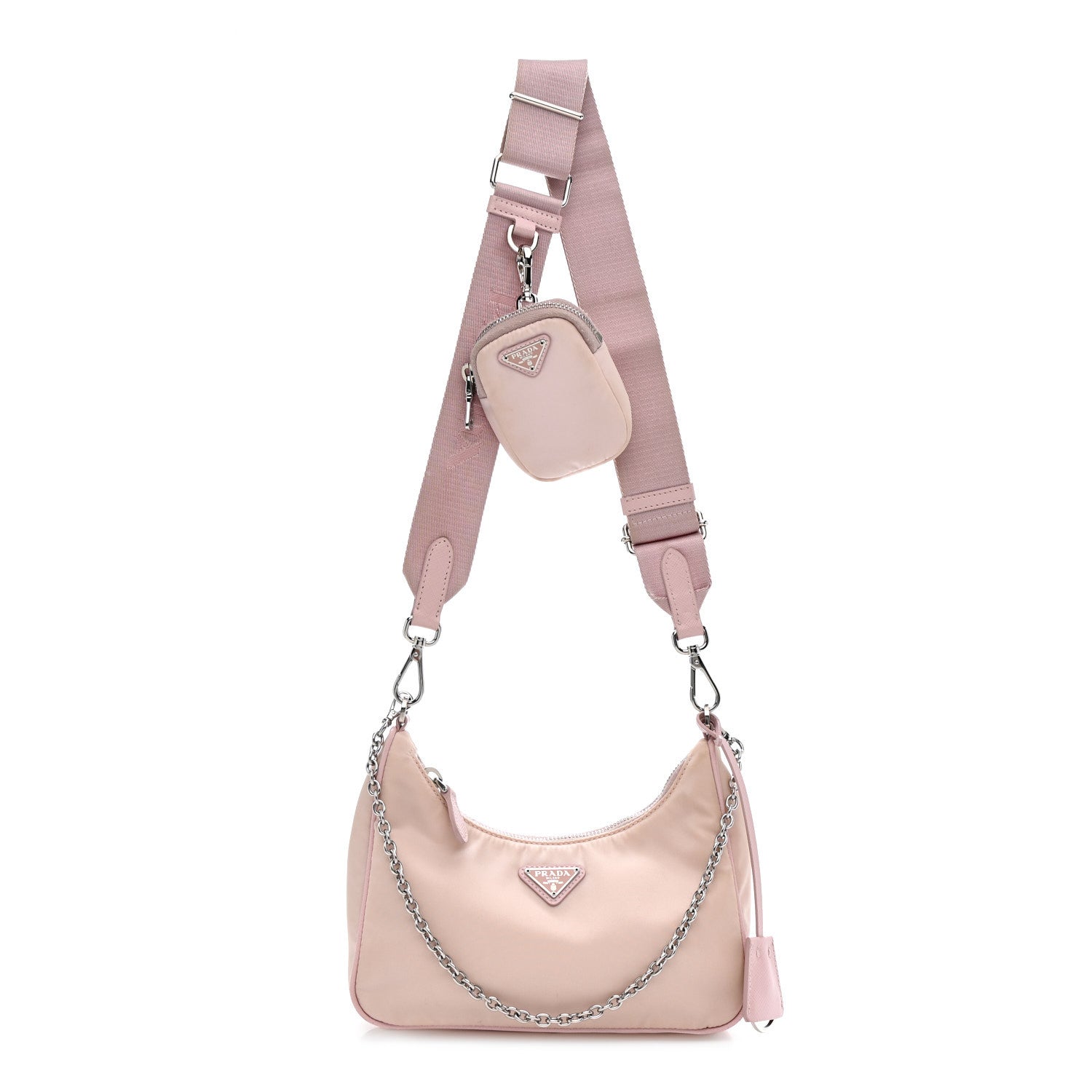 Prada Nylon Re-Edition 2005 Shoulder Bag Alabastro 1 of 14