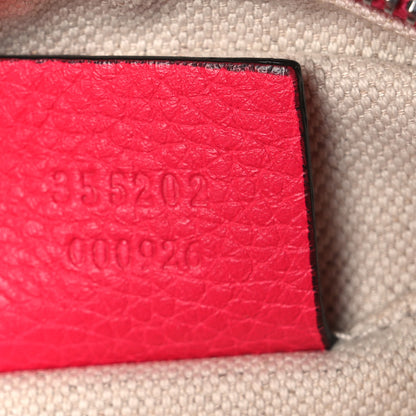 Gucci Pebbled Calfskin Children's Mini Soho Disco Messenger Bag Pink 7 of 12