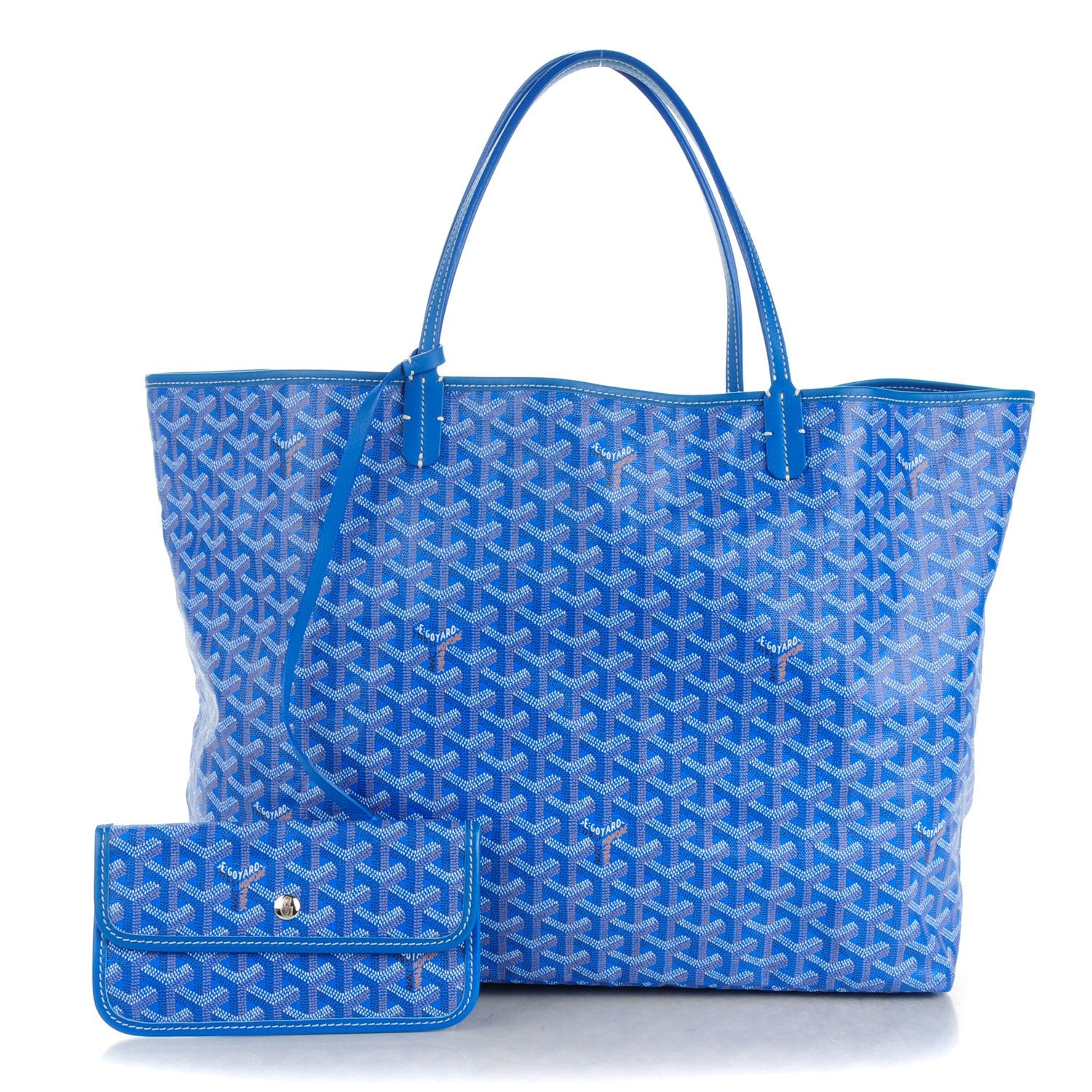 Goyard Goyardine Saint Louis GM Sky Blue 1 of 9