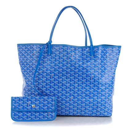 Goyard Goyardine Saint Louis GM Sky Blue 1 of 9