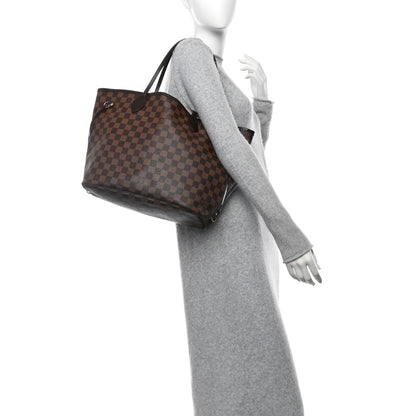 Louis Vuitton Damier Ebene Neverfull MM 2 of 11