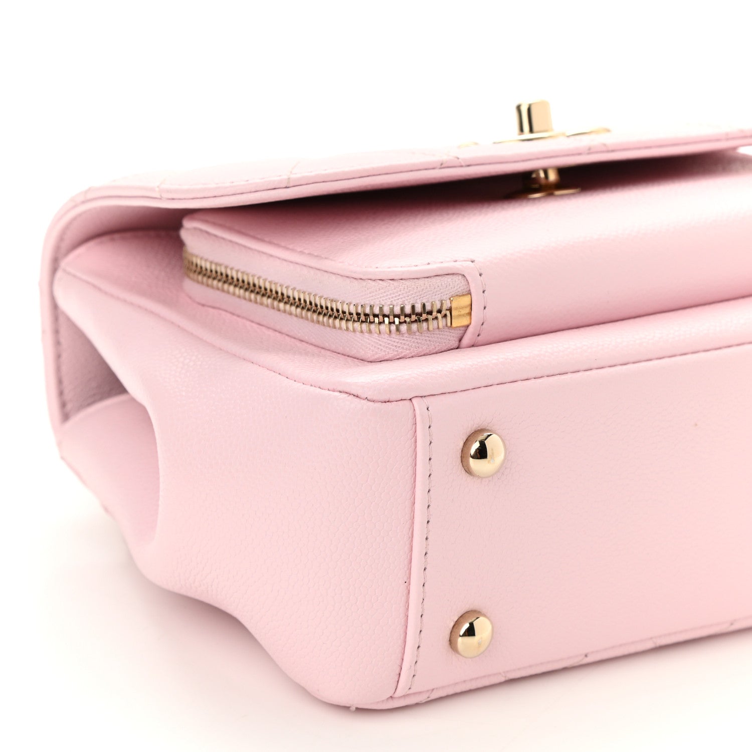 Chanel Caviar Quilted Small Business Affinity Flap Light Pink 9 of 11