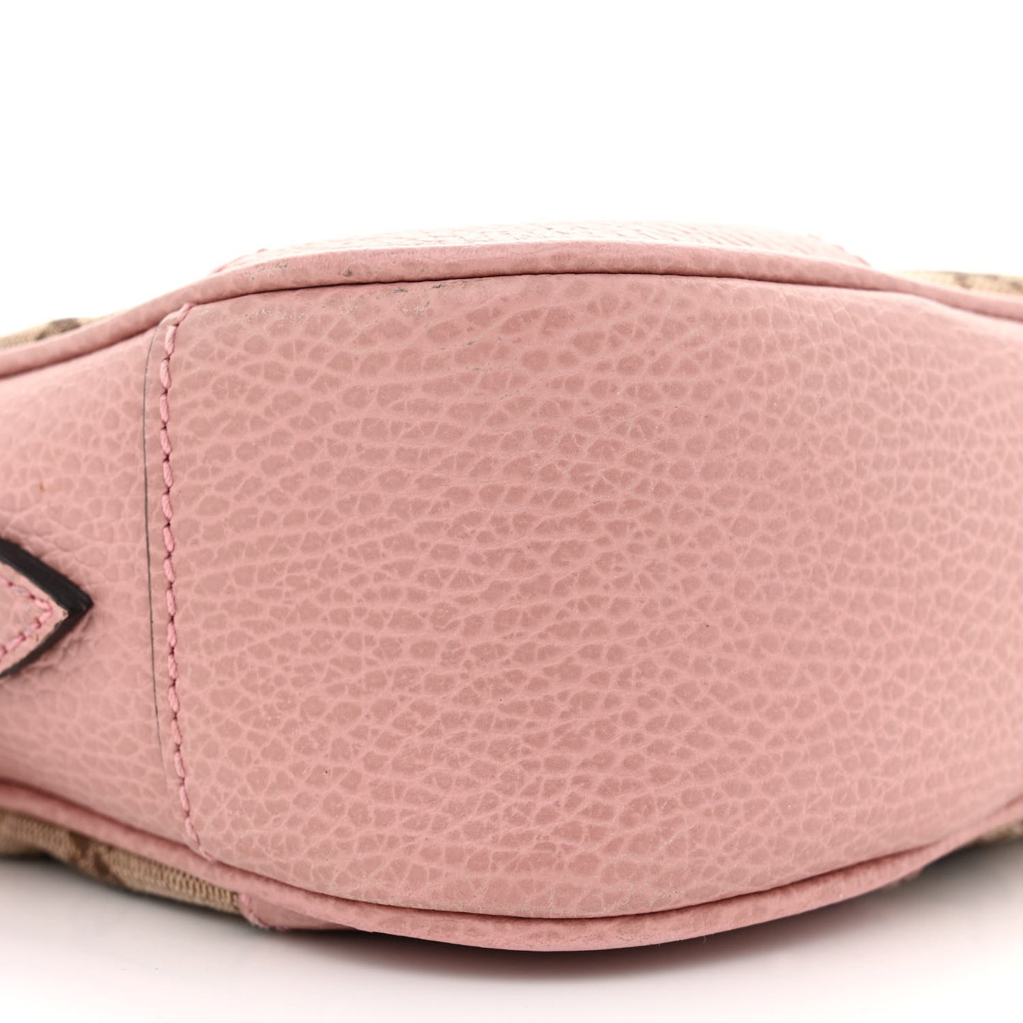Monogram Mini Bree Messenger Bag Beige Soft Pink