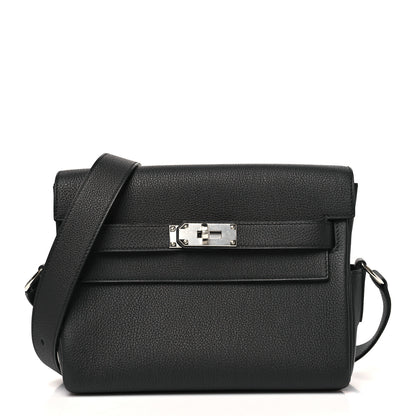 Hermes Togo Kelly Messenger PM Black 1 of 12