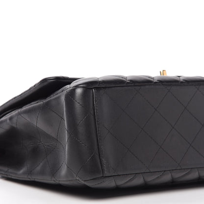 Chanel Lambskin Quilted Maxi Double Flap Black 6 of 10