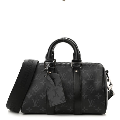 Louis Vuitton Reverse Monogram Eclipse Keepall Bandouliere 25 1 of 9