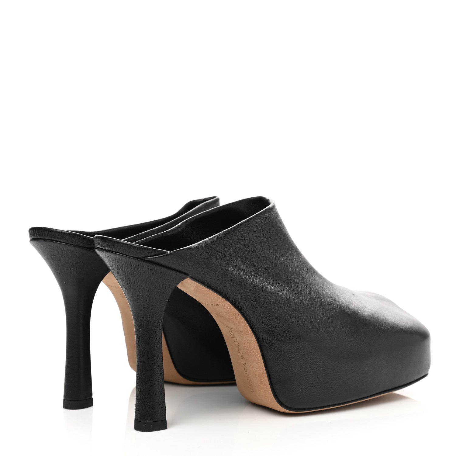 Bottega Veneta Stretch Nappa The Bold Mules 38 Black 4 of 9