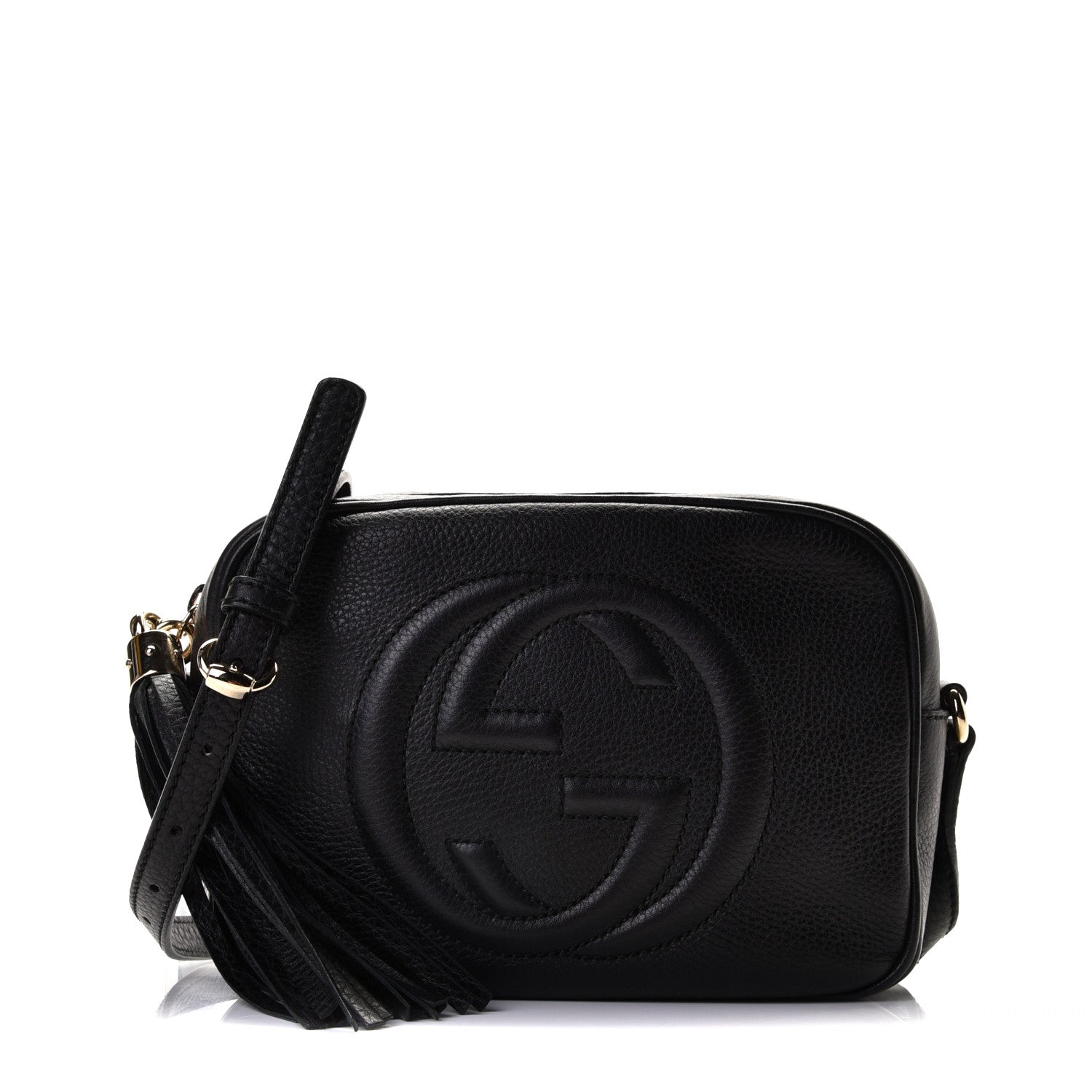 Gucci Pebbled Calfskin Small Soho Disco Bag Black 1 of 10