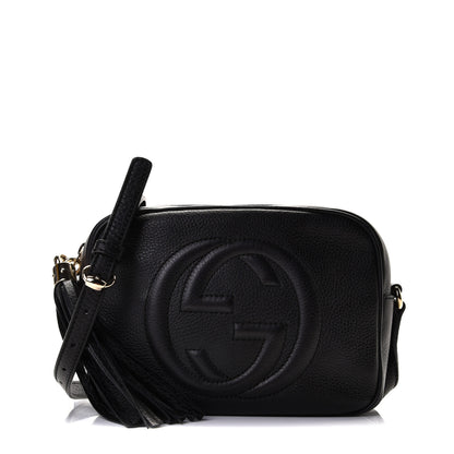 Gucci Pebbled Calfskin Small Soho Disco Bag Black 1 of 10