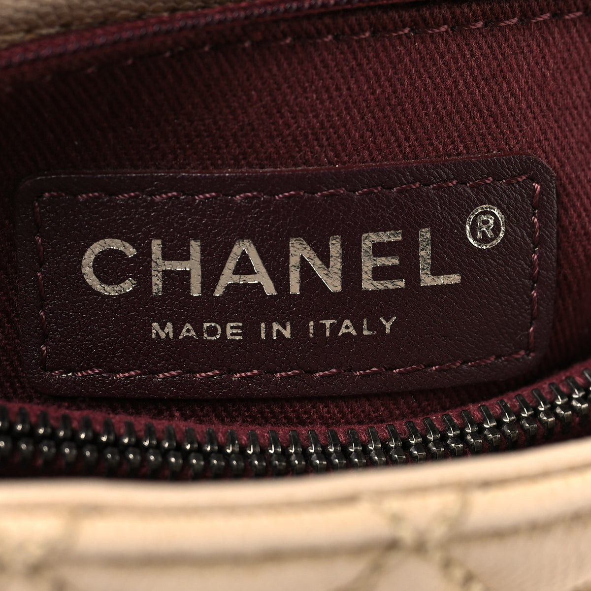 Chanel Caviar Quilted Small Coco Handle Flap Light Beige 5 of 9