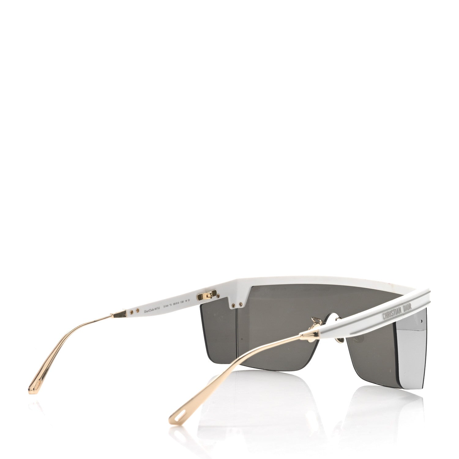 Christian Dior Diorclub M1U Mask Sunglasses White 4 of 7
