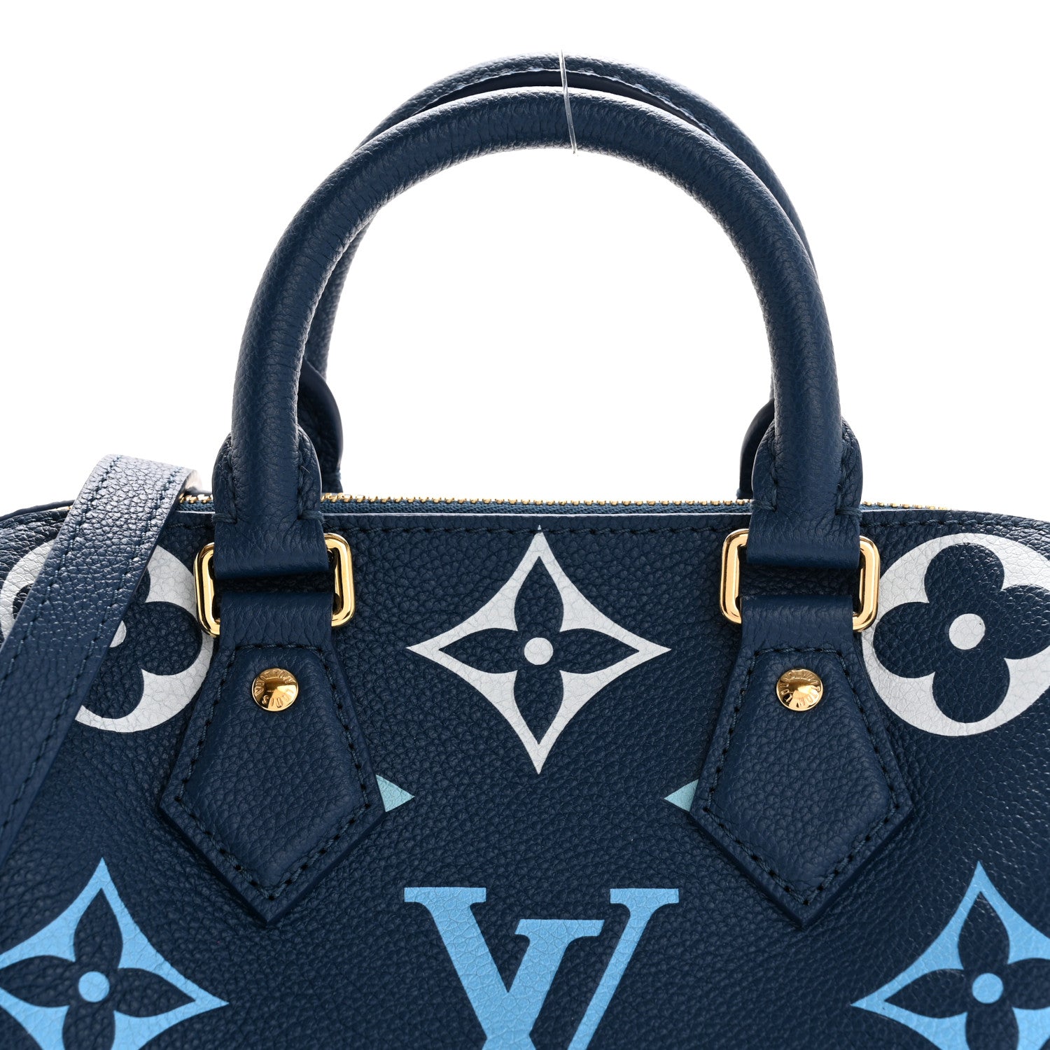 Louis Vuitton Empreinte Monogram Giant Speedy Bandouliere 20 Degrade Blue 9 of 11