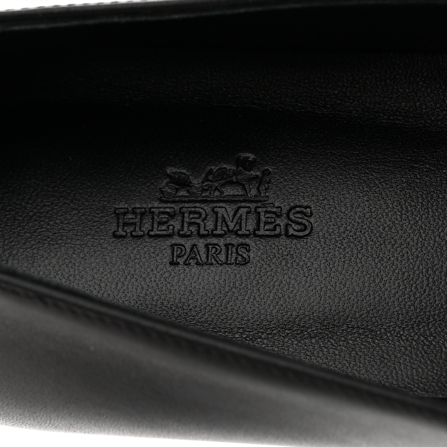 Hermes Calfskin Danseuse Ballerina Flats 36.5 Black 7 of 9