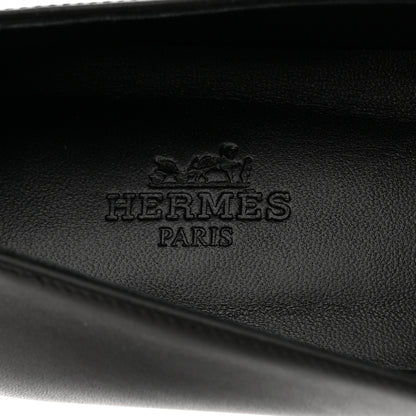 Hermes Calfskin Danseuse Ballerina Flats 36.5 Black 7 of 9