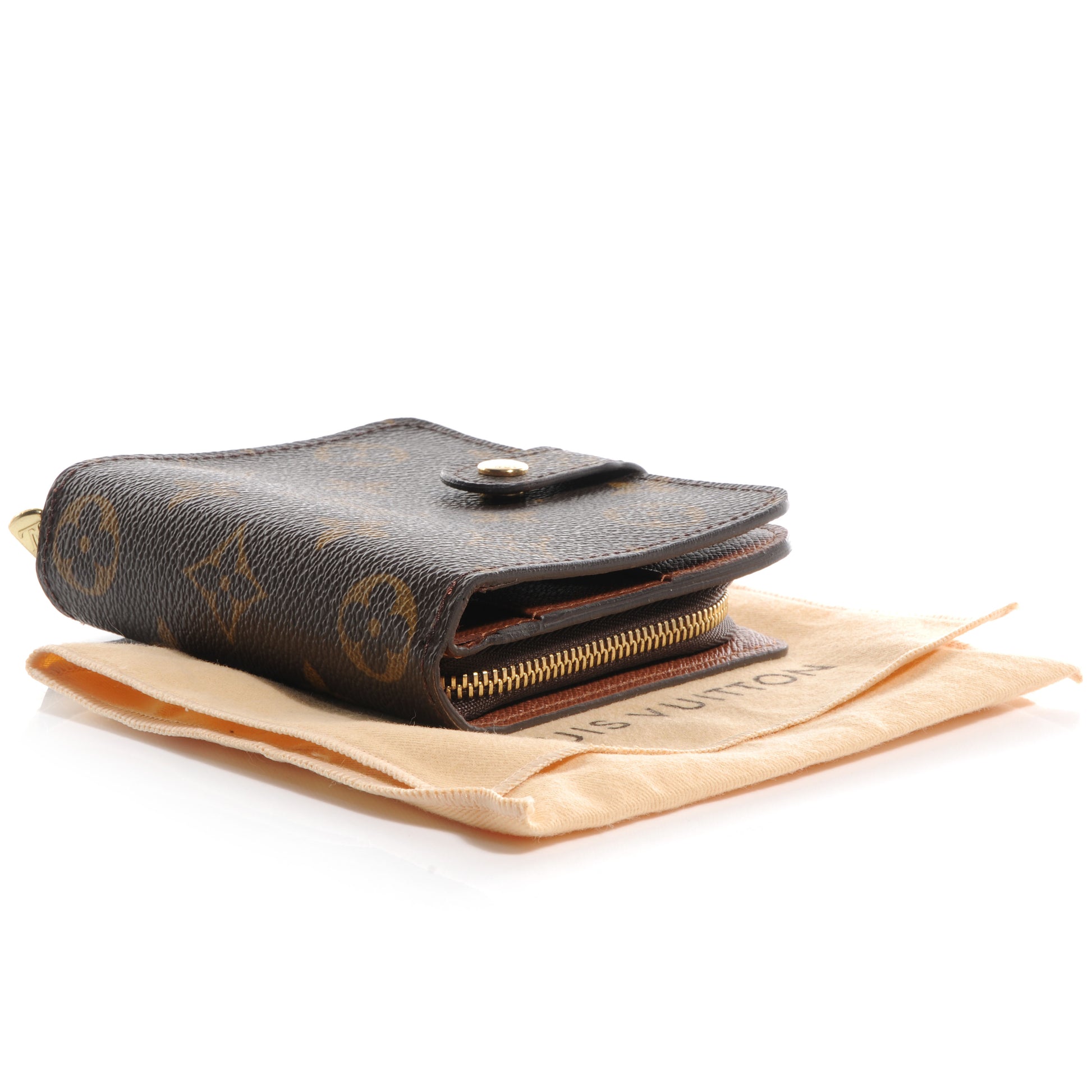 Louis Vuitton Monogram Compact Zippe Zipped Wallet 4 of 7