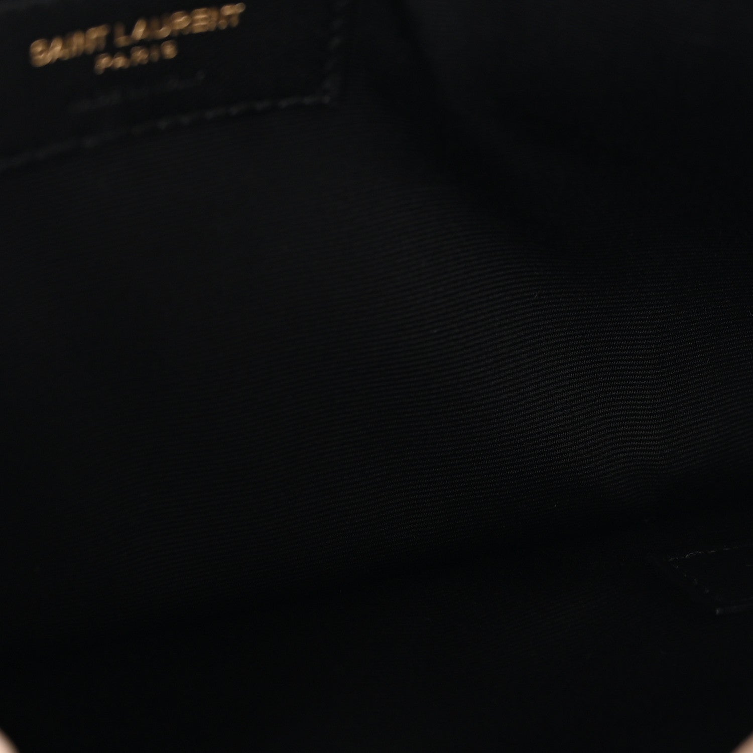 Saint Laurent Grain De Poudre Uptown Pouch Dark Beige 5 of 10