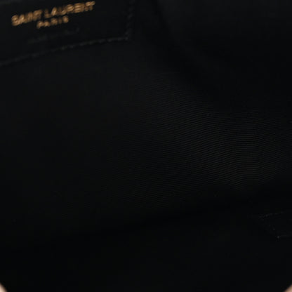 Saint Laurent Grain De Poudre Uptown Pouch Dark Beige 5 of 10