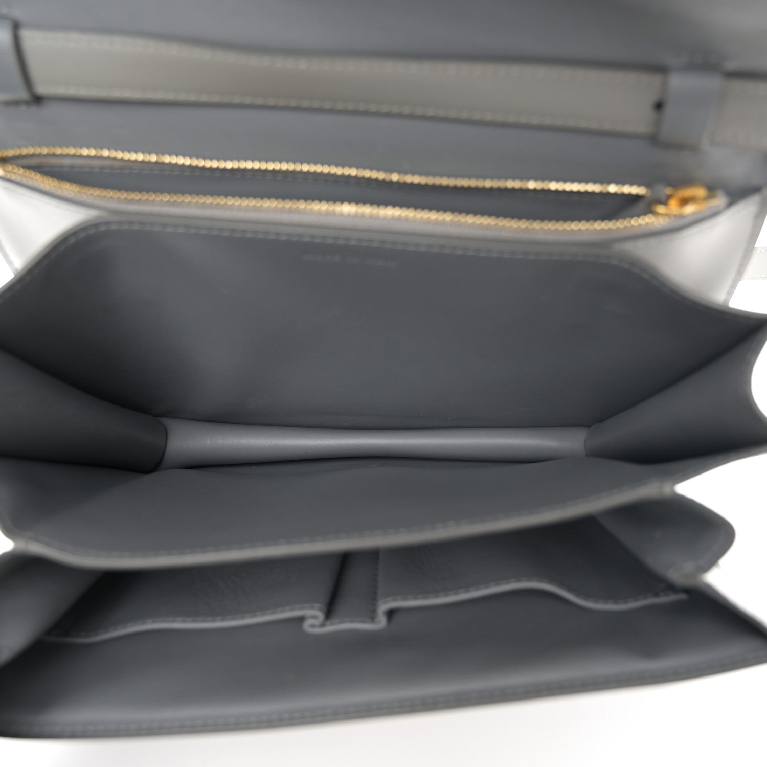 Celine Box Calfskin Medium Classic Box Flap Bag Light Charcoal 5 of 12